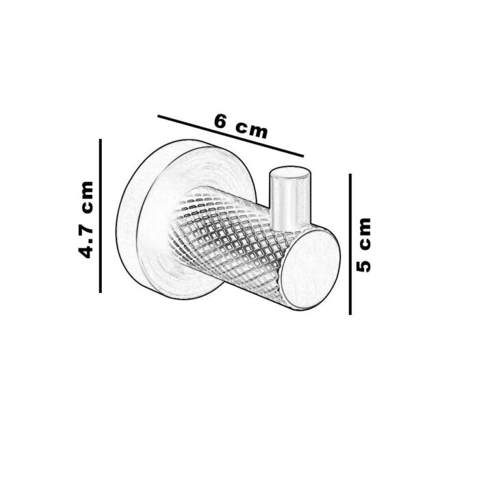Fontana FJ-20501 Mat Siyah Askılık - FJ-20501 - Askılık, Bornoz Askılığı - 1