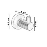 Fontana FJ-20501 Mat Siyah Askılık