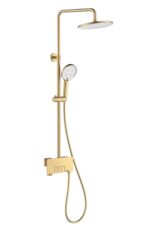 Fontana FJ-3152 Fırçalanmış Altın Duş Ünitesi - FJ-3152 - Duş Setleri, Yağmur Duş Sistemleri