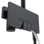 Fontana FJ-3155 Mat Siyah Duş Ünitesi - FJ-3155 - Duş Setleri, Yağmur Duş Sistemleri - 1