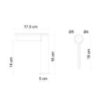 Fontana FJ-6012 Mat Fırçalanmış Altın Lavabo Bataryası - FJ-6012 - Lavabo Bataryası - 2