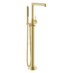 Fontana FJ-9112 Mat Altın Ayaklı Küvet Bataryası - FJ-9112 - Yerden Küvet Bataryası