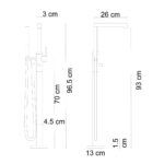 Fontana FJ-9112 Mat Altın Ayaklı Küvet Bataryası - FJ-9112 - Yerden Küvet Bataryası - 2