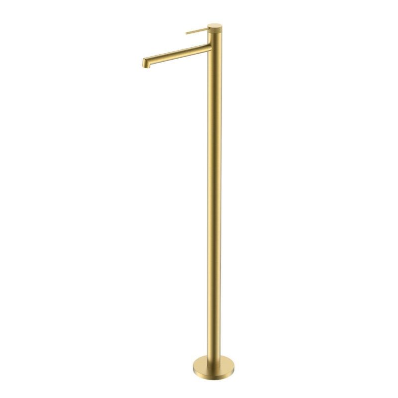 Fontana FJ-9212 Mat Altın Ayaklı Lavabo Bataryası - FJ-9212F - Lavabo Bataryaları
