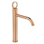 Fontana FK-4023 Parlak Rose Yüksek Lavabo Bataryası - FK-4023 - Yüksek Lavabo Bataryası