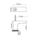 Fontana FK-5113 Mat Rose Lavabo Bataryası - FK-5113 - Lavabo Bataryası - 1