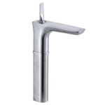 Fontana FK-5121 Yüksek Lavabo Bataryası Mat Krom - FK-5121 - Yüksek Lavabo Bataryası