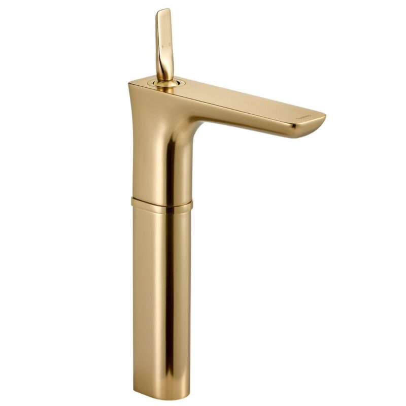 Fontana FK-5122 Yüksek Lavabo Bataryası Mat Altın - FK-5122 - Yüksek Lavabo Bataryası