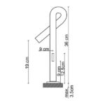 Fontana FK-6125 Mat Siyah Yüksek Lavabo Batarya - FK-6125 - Yüksek Lavabo Bataryası - 1