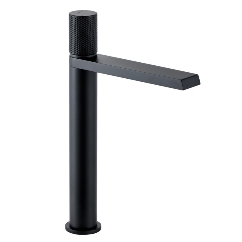 Fontana FK-9125 Mat Siyah Yüksek Lavabo Bataryası