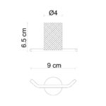 Fontana FN-70101 Krom & Siyah Askılık - FN-70101 - Askılık, Bornoz Askılığı - 2