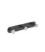 Fontana FY-90109 Mat Krom & Siyah Askı - FY-90109 - Askılık, Bornoz Askılığı