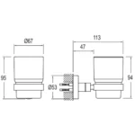 Kale D100 Diş Fırçalık - 410200600249 - Diş Fırçalık - 1