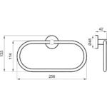 Kale D100 Rose Gold Halka Havluluk