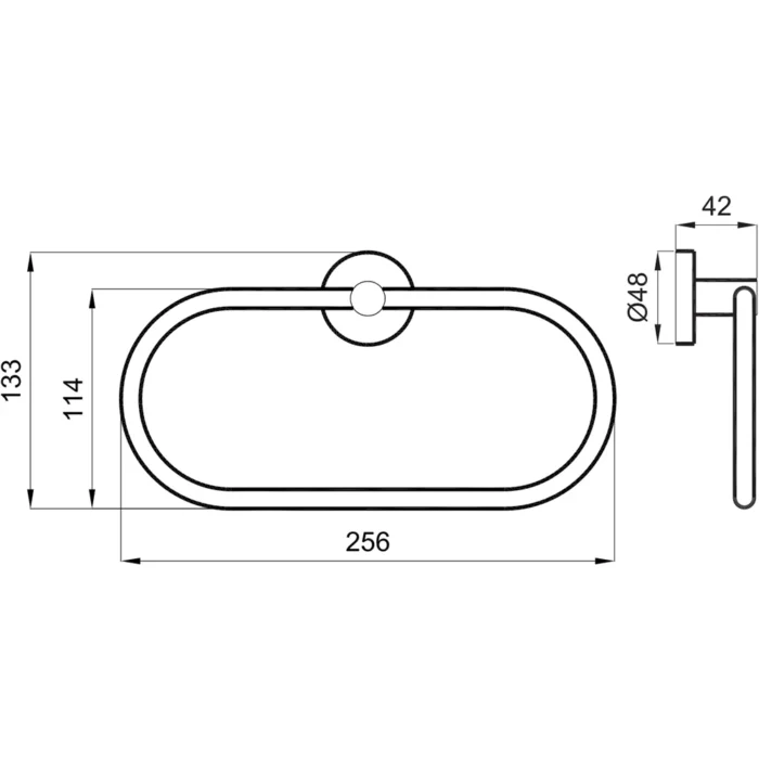 Kale D100 Rose Gold Halka Havluluk