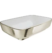 Kale Dove 2.0 60x40 Cm Beyaz Platin Dikdörtgen Çanak Lavabo - 310200200622 - Çanak Lavabo