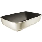Kale Dove 2.0 60x40 Cm Mat Siyah Platin Dikdörtgen Çanak Lavabo - 310200200619 - Çanak Lavabo