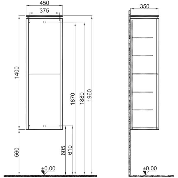 kale grandhome 45 cm mat adacayi yesili pallisandro yan dolap 664.jpg