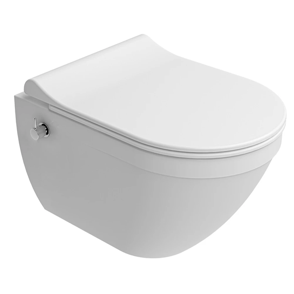 Kale Idea 2.0 Kanalsız Asma Klozet Termal Musluk Entegreli Ultra Slim Yavaş Kapanan Klozet Kapağı Kale Idea 2.0 Kanalsız Asma Klozet Termal Musluk Entegreli Ultra Slim Yavaş Kapanan Klozet Kapağı