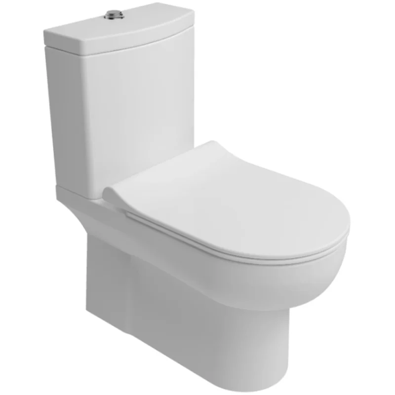 Kale Idea 2.0 Kanalsız Duvara Sıfır Klozet Ultra Slim Yavaş Kapanan Kapak Rezervuar - 610100100697 - VİTRİFİYE, Duvara Sıfır Klozet, Takım Klozet