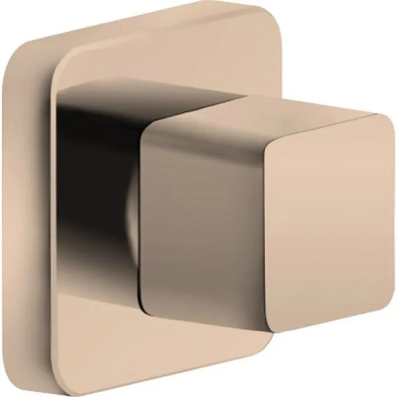 Kale K100 Rose Gold Ankastre Stop Valf - 410200500711 - Ankastre Stop Valf