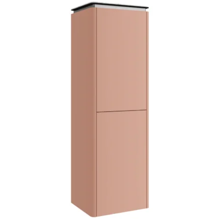 Kale Lotus 45 Cm Mat Şeftali-Pallisandro Boy Dolabı - 310300103912 - Boy Dolaplar