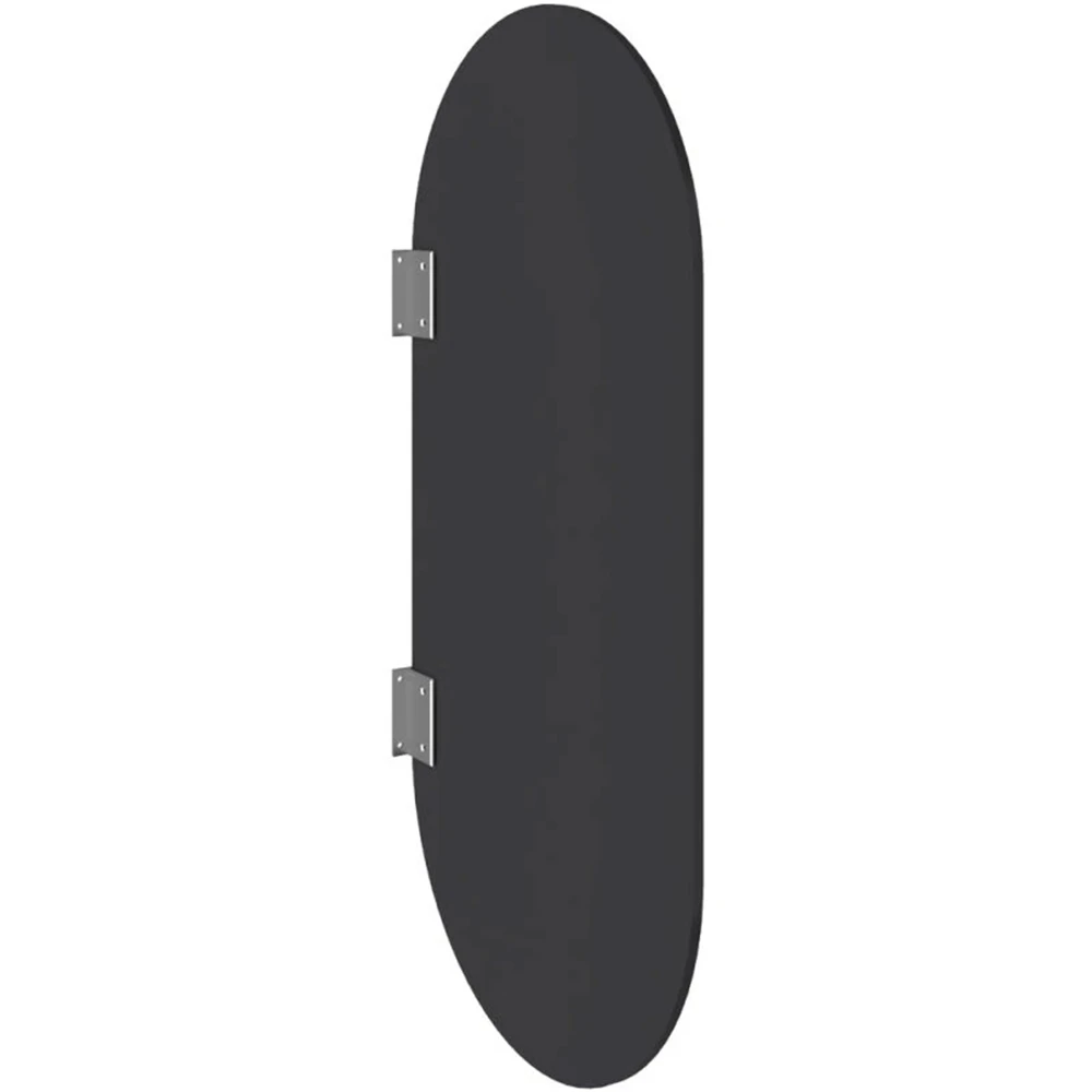 Kale Panello 100x50 cm Oval Formlu Mat Antrasit Pisuvar Paneli Kale Panello 100x50 cm Oval Formlu Mat Antrasit Pisuvar Paneli