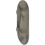 Kale Panello 100x50 cm Oval Formlu Mat Asteroid Pisuvar Paneli - 310300104083 - Pisuvar Ara Bölmesi