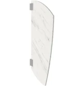 Kale Panello 100x50 cm Yelken Formlu Mat Pallisandro Pisuvar Paneli - 310300104087 - Pisuvar Ara Bölmesi