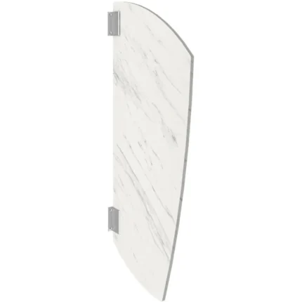 Kale Panello 100x50 cm Yelken Formlu Mat Pallisandro Pisuvar Paneli