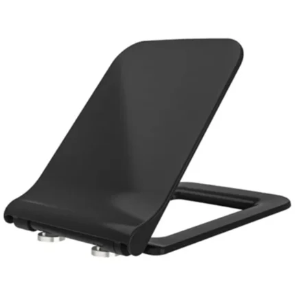 Kale Petra Siyah Ultra Slim Yavaş Kapanan Klozet Kapağı - 310200700082 - Klozet Kapağı