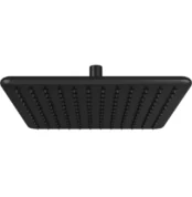 Kale Soft 30 Cm Mat Siyah Kare Duş Başlığı - 410200505476 - Duş Başlığı