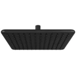 Kale Soft 30 Cm Mat Siyah Kare Duş Başlığı