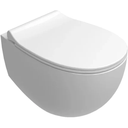 Kale Spirit Kanalsız Asma Klozet Ultra Slim Yavaş Kapanan Klozet Kapağı - 310201100467 - Asma Klozet