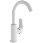 Kale Tandem Döner Borulu Beyaz Lavabo Bataryası - 410200505486 - Lavabo Bataryası