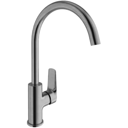 Kale Tandem Döner Fırçalanmış Nikel Mutfak Bataryası - 410200505497 - Mutfak Eviye Bataryası