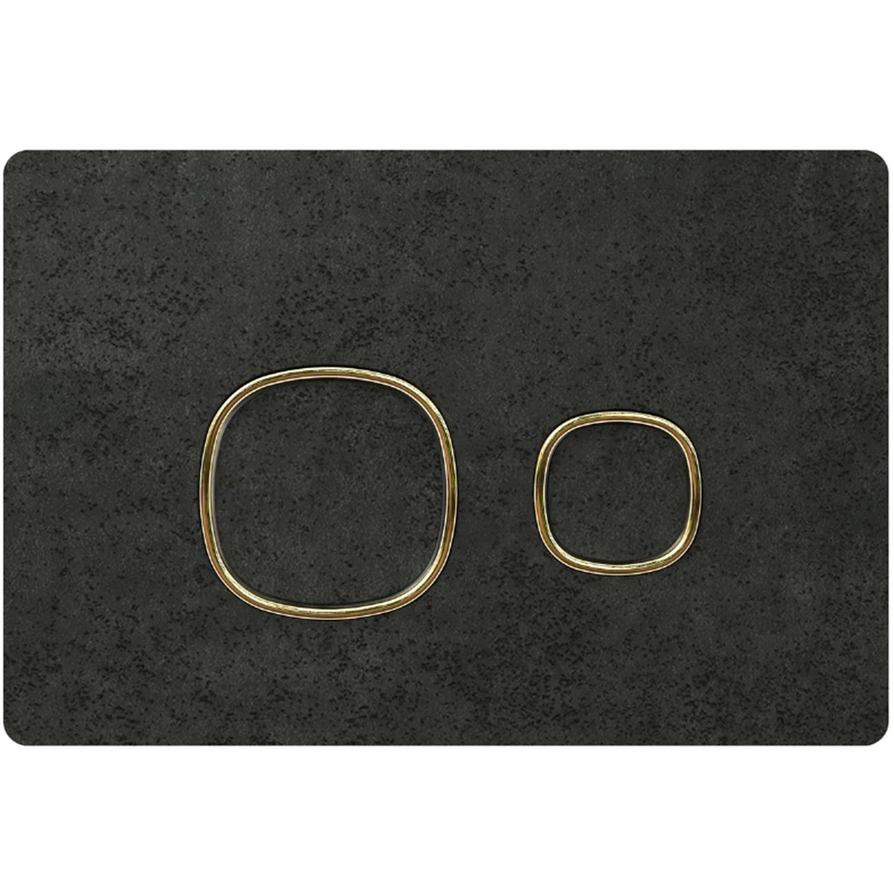 Kale Uniq Ocean Black-Altın Gömme Rezervuar Paneli Kale Uniq Ocean Black-Altın Gömme Rezervuar Paneli