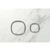 Kale Uniq Pallisandro Krom Gömme Rezervuar Paneli