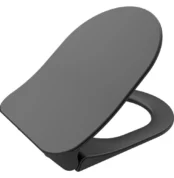 Kale Zero 2.0 Dove 2.0 Mat Siyah Ultra Slim Yavaş Kapanan Klozet Kapağı