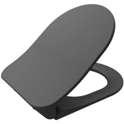 Kale Zero 2.0 Dove 2.0 Mat Antrasit Gri Ultra Slim Yavaş Kapanan Klozet Kapağı - 310200700070 - Klozet Kapağı