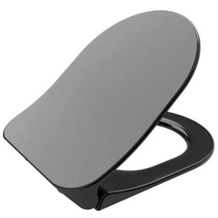 Kale Zero 2.0 Dove 2.0 Siyah Ultra Slim Yavaş Kapanan Klozet Kapağı - 310200700044 - Klozet Kapağı