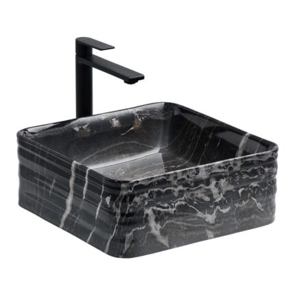 Lena E-2105M4 Tezgah Üstü Porselen Lavabo - E-2105M4 - Tezgah Üstü Lavabo