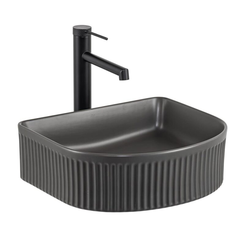 Lena E-W1005MF Tezgah Üstü Lavabo Mat Füme