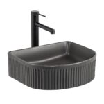 Lena E-W1005MF Tezgah Üstü Lavabo Mat Füme - E-W1005MF - Tezgah Üstü Lavabo