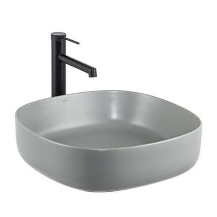 Lena E-W1203MG Tezgah Üstü Lavabo Mat Gri - E-W1203MG - Tezgah Üstü Lavabo