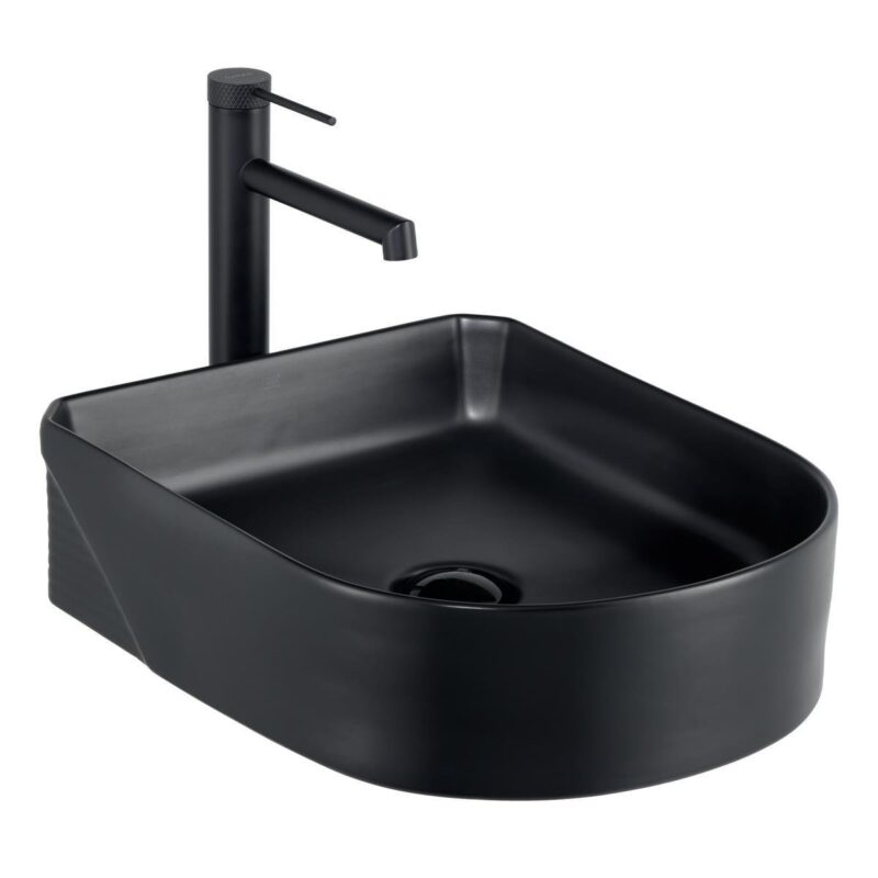 Lena EH-5110MS Tezgah Üstü Lavabo Mat Siyah - EH-5110MS - Tezgah Üstü Lavabo