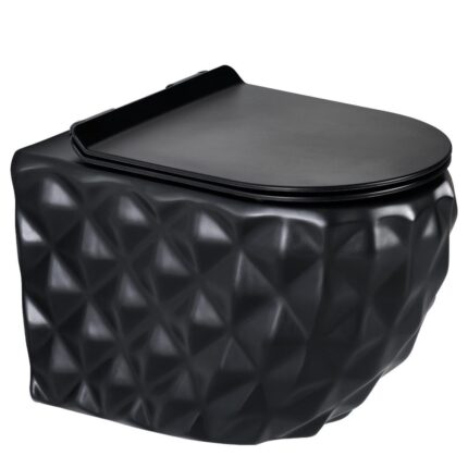 Lena ET-Y7000S Asma Klozet Siyah - ET-Y7000S - Asma Klozet