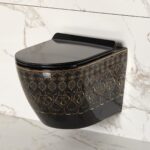 Lena ET-Y7032SY Asma Klozet Siyah & Altın