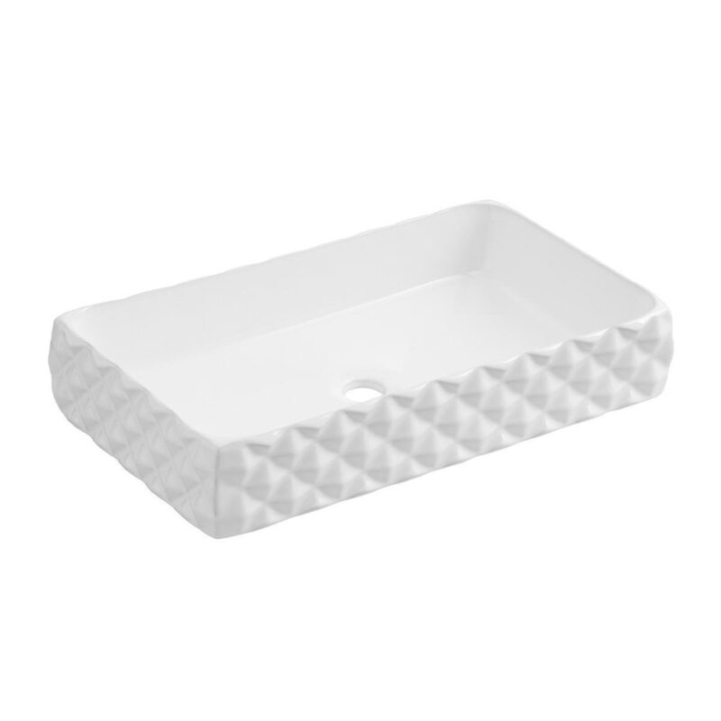 Lena EY-7000 Tezgah Üstü Lavabo Beyaz - EY-7000 - Tezgah Üstü Lavabo