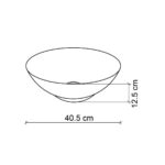 Lena EY-7032 Tezgah Üstü Lavabo Altın